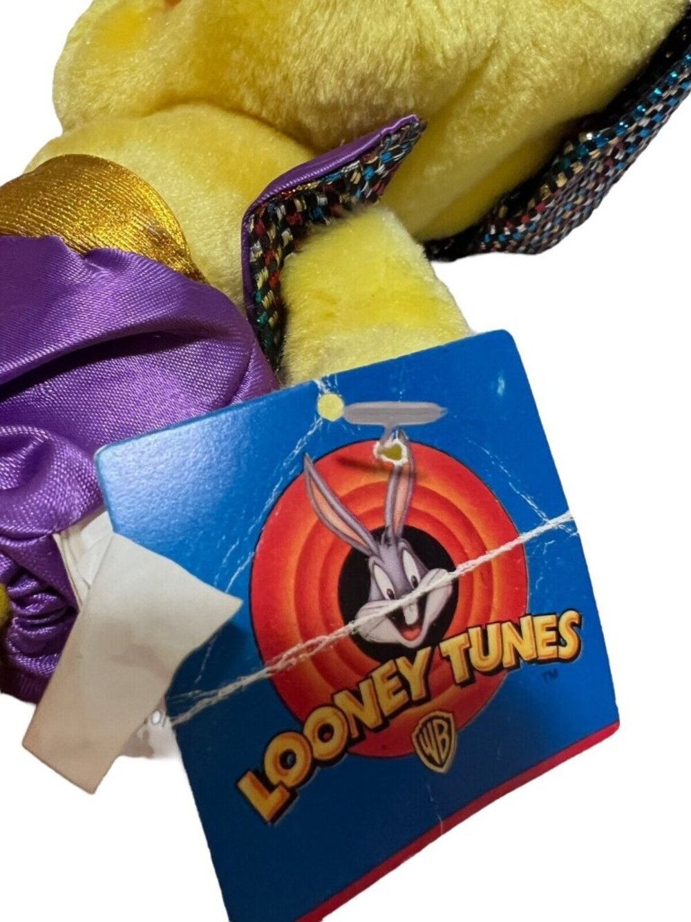 Looney Tunes Lot of 3 Tweety Bird Plush Stuffed Animal Toys Fortune Teller Vtg - Picture 8 of 16